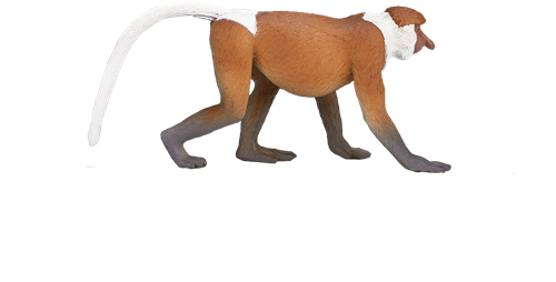 Mojo Giocattolo della fauna selvatica Proboscis Monkey - 387176-2