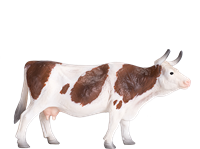 Mojo Giocattolo della fattoria Mucca Simmental - 387220