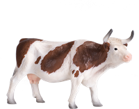 Mojo Farm speelgoed Simmental Koe - 387220