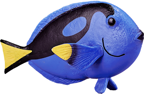 Mojo Sealife speelgoed Blauwe Tang Vis - 387269