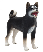 Mojo Giocattolo per animali domestici Shiba Inu Nero - 387363-2