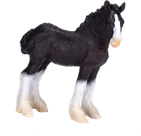 Mojo Cavallo giocattolo Cavallo Shire Puledro - 387399