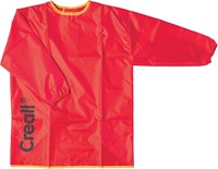 Creall grembiule pittura rosso - grembiule bambino taglia M - protettivo e lavabile-2