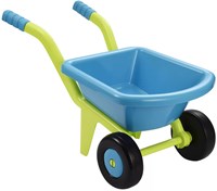 Ecoiffier carriola giocattolo blu-verde con 2 ruote plastica-2