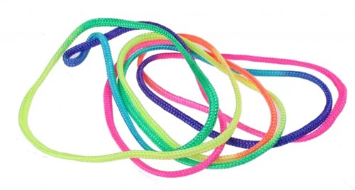 Corda arcobaleno per dita gioco di abilità giocattolo colorato-2