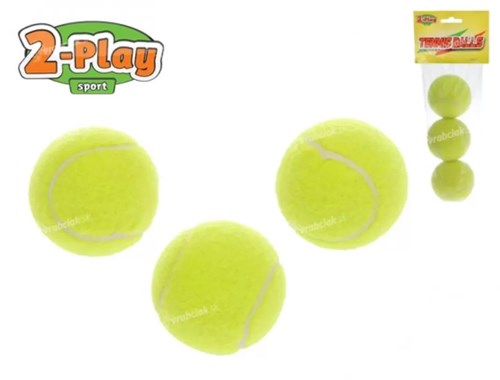 Palline da tennis set giallo - Palline da tennis senza pressione per tutte le superfici-2