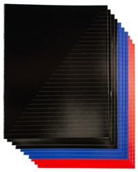 10 quaderni 80 pagine a righe A5 basic