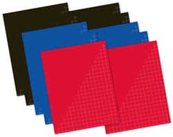 10 quaderni 80 pagine rombo 10 mm A5 basic