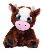 Lumo Stars peluche mucca Molly 15cm - giocattolo morbido con grandi occhi-2
