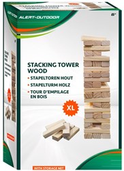 Alert torre impilabile XL legno outdoor con rete - gioco da esterno