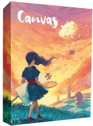 Asmodee Canvas gioco da tavolo - gioco di strategia creativo per 1-5 giocatori
