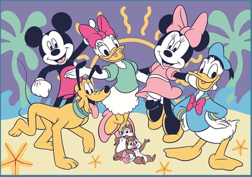 Trefl 4 Puzzles - Funny Happenings Of Mickey Mouse - 35 pieces-2