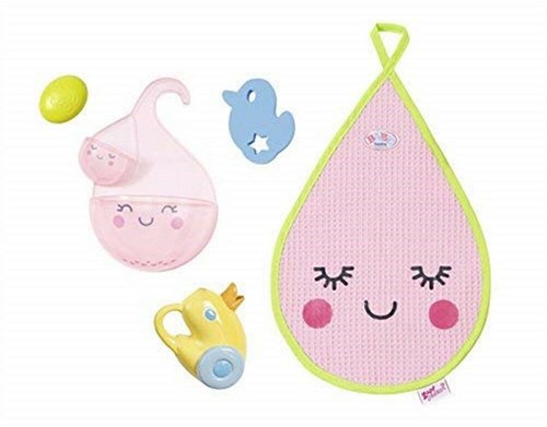 BABY born set accessori da bagno - accessori giocattolo per bambole