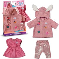 BABY born abbigliamento per bambole set cappotto con vestito 43 cm - coniglietto carino