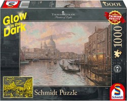 Schmidt puzzle Venezia Glow in the Dark - 1000 pezzi - Thomas Kinkade