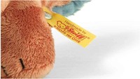 Steiff peluche dinosauro Bronko brontosauro arancione scuro 28 cm dino-3