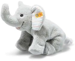 Steiff peluche Soft Cuddly Friends Floppy Trampili elefante - 20 cm grigio