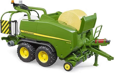 Bruder John Deere pressa per balle giocattolo C441R - macchina agricola