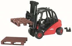BRUDER Linde fork lift H30D with 2 pallets veicolo giocattolo