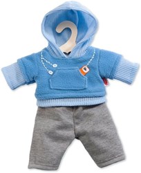 Heless tuta da bambola 28-35cm abbigliamento sportivo per bambole