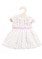 Heless vestito bambola rose bianco rosa 28-35cm abbigliamento bambola