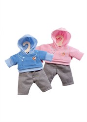 Heless abbigliamento bambola tuta jogging 35-45cm outfit bambola