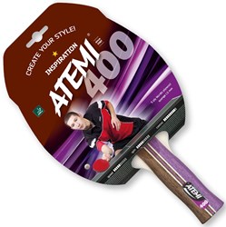 Atemi racchetta da ping pong 400 anatomic 1 stella ITTF - multicolore