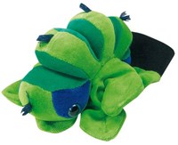 Beleduc burattino bruco peluche teatro educativo giocattolo