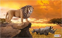 Schleich Safari - Leone ruggente - Figura Wild Life 14726-2
