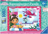 Ravensburger puzzle Gabby's Dollhouse - Puzzle bambini - 100 pezzi XXL