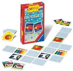 Ravensburger memory gioco tascabile Mini memory gioco di carte per bambini