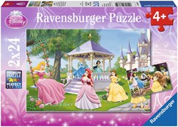 Ravensburger puzzle Principesse Disney principesse 2x24 pezzi puzzle bambini
