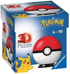 Ravensburger puzzle 3D Pokémon Pokéball - 54 pezzi giocattolo