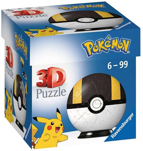 Ravensburger puzzle 3D Pokémon Ultra Ball - 54 pezzi - giocattolo