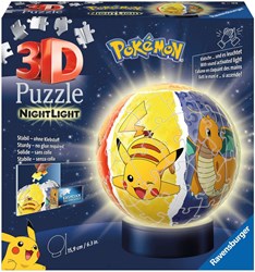 Ravensburger Pokémon puzzle 3D lampada notturna - 72 pezzi - LED