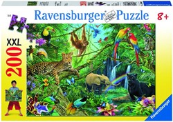 Ravensburger puzzle animali giungla XXL cartone 200 pezzi bambini