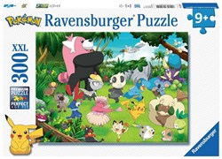 Ravensburger Pokemon puzzle - puzzle bambini - 300 pezzi formato XXL
