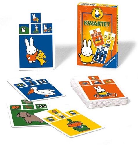 Ravensburger gioco di quartetti - Miffy scopre il mondo carte