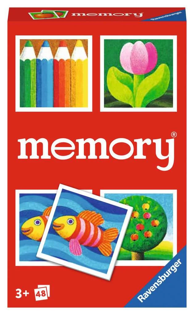 Ravensburger memory gioco per bambini - classico gioco di memoria cartone