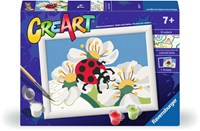 Ravensburger dipingi con i numeri CreArt Coccinella set creativo