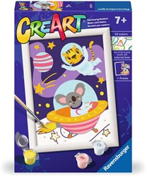 Ravensburger dipingi con i numeri animali nello spazio gioco creativo