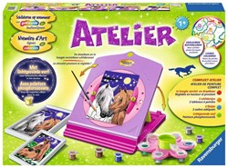 Ravensburger studio dipingi con i numeri - set creativo per bambini