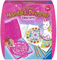 Ravensburger Mandala Designer Mini Unicorn - Set da disegno per bambini