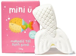 Mini U bomba da bagno sirena - bomba frizzante colorata per bambini