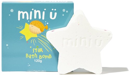 Mini U bomba da bagno stella - giocattolo da bagno colorato per bambini