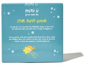 Mini U bomba da bagno stella - giocattolo da bagno colorato per bambini-3