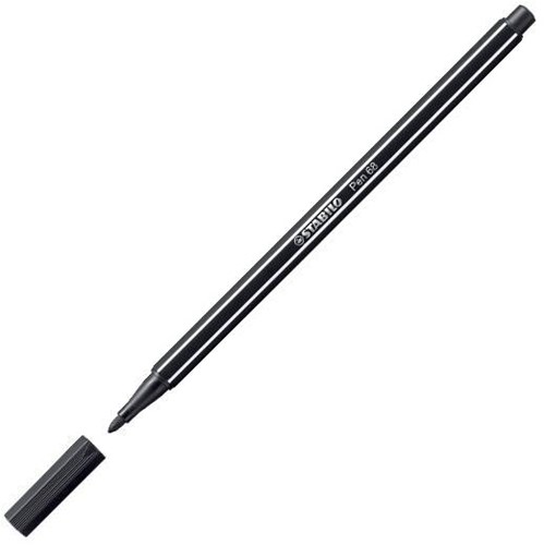 STABILO pennarello nero - Pen 68 marker premium per disegno e colorazione