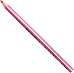 Stabilo matita colorata Trio Thick triangolare con mina extra spessa rosa