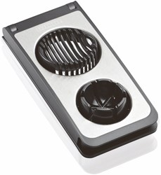 Leifheit affetta uova Proline combi - utensile da cucina in acciaio inox