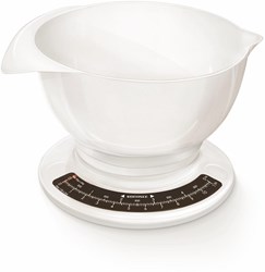 Soehnle bilancia da cucina analogica Culina Pro - bianca - fino a 5 kg - cucina